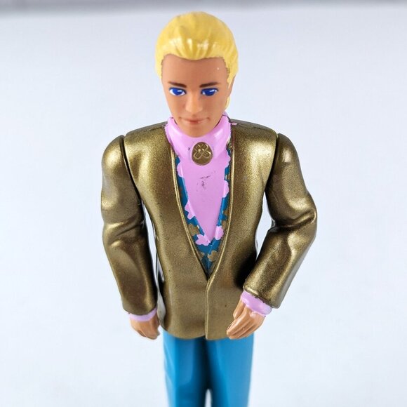 Vintage 90s McDonald's Ken Locket Surprise Happy Meal Toy - Picture 2 of 6